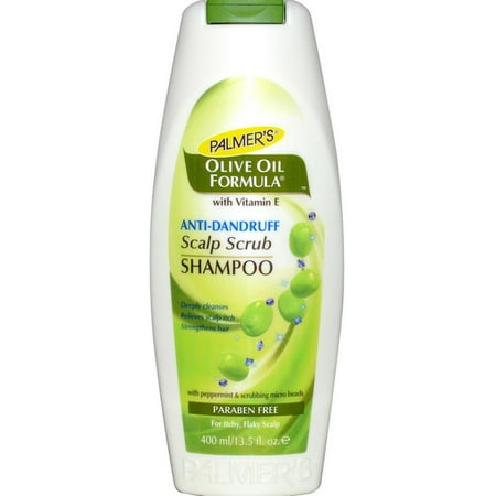 Palmer's Olive Oil Formula Anti-Dandruff Scalp Scrub Shampoo 13.50 oz (Pack of (Best Shampoo For Oily Scalp Dry Ends)