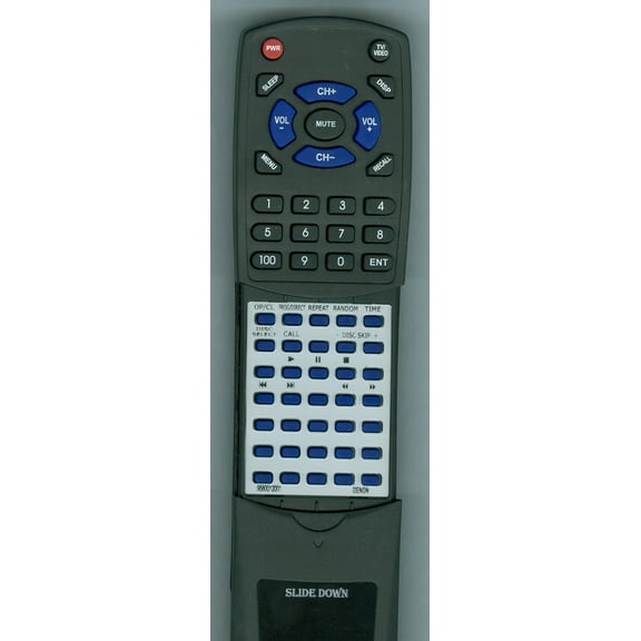 Replacement Remote for DENON 9580012001, RT9580012001, RC258, DCM35, DCM270, DCM370