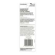COVERGIRL Clean Matte Concealer, 310 Medium/Deep, 0.32 oz, Concealer Makeup, Concealer for Dark Circles, Full Coverage Concealer, Skin-Brightening Pigments, Lightweight