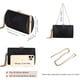 thumbnail image 2 of Bolso de noche con borlas YAPAIOU, bolso de noche, fiesta de boda, negro, 2 of 6