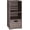 Brown, variant on Rattan Storage Shed, Outdoor Towel Rack with 2 Storage Shelves & 1 Bottom Drawer, Suitable for Pool Patio Garden Deck, Brown