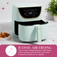 thumbnail image 2 of Air Fryer Paris Hilton, tamaño grande, 6 cuartos de galón, color aguamarina, 2 of 7