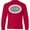 Red, variant on Inktastic Piano Keys Oval Long Sleeve Youth T-Shirt