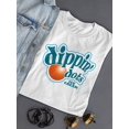 thumbnail image 3 of Retro Dippin' Dots Logo Graphic Women's T-shirt Tee - Ice Cream Lovers Graphic Women's T-shirt, 3 of 4