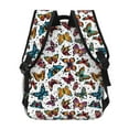 thumbnail image 4 of Pofeuu Cute Butterfly Print Backpack for Men and Women - Basic Bookbag Casual Daypack Backpacks for College Work Travel-One Size, 4 of 5