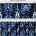 thumbnail image 2 of Soimoi Cotton Voile Fabric Stripe & Paisley Ethnic Printed Fabric 1 Yard 56 Inch Wide, 2 of 7