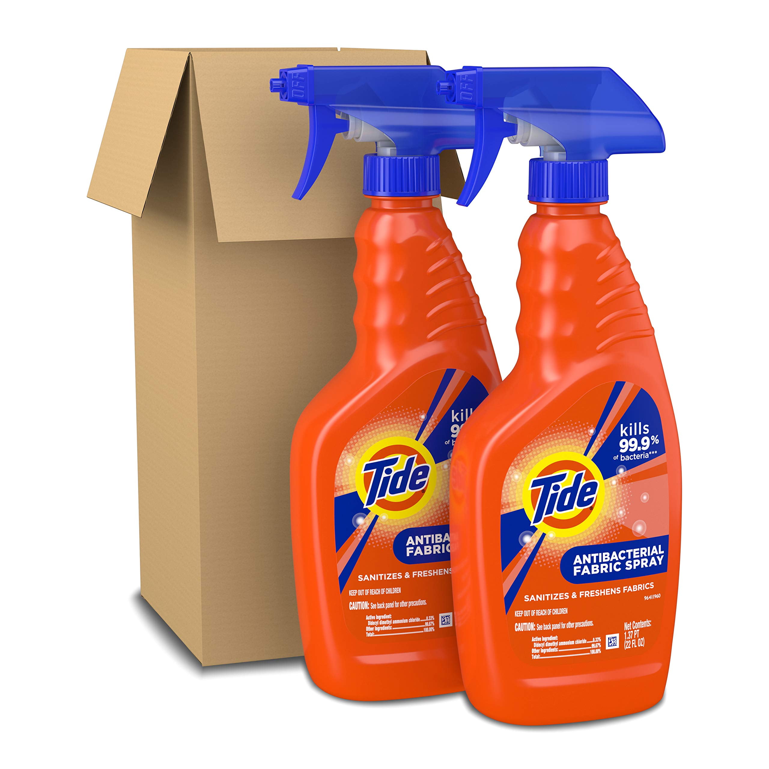 Tide Original Scent Fabric Spray 22 oz (Pack of 2)