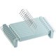 thumbnail image 1 of 10 Uds. Perchas para ropa, perchas antideslizantes para pantalones, ahorro de espacio, acero inoxidable chapado, 1 of 6