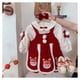 thumbnail image 2 of Conjunto de falda y peto para niña, conjunto de falda y tirantes para niña, conjunto de falda y tirantes para niña, falda y tirantes para niña, estética elegante, 2 of 9