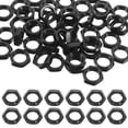 thumbnail image 4 of 50pcs Iron Hexagonal Lock Nut Fasteners For Lamp Repair Parts Lighting Fixture Screw Accessories Diy Replacement Hardware Light Socket Collar Rings, 4 of 8