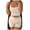 Beige, variant on Women 2 Piece Workout Set Cropped Tank Tops Yoga Leggings Polyester Active Wear