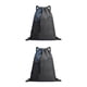 thumbnail image 1 of Minnieouse empacable con cordón Agujero para auriculares Tarjeta ajustable Botella de agua Bolsa de almacenamiento para auriculares Azul oscuro 2piezas, 1 of 6