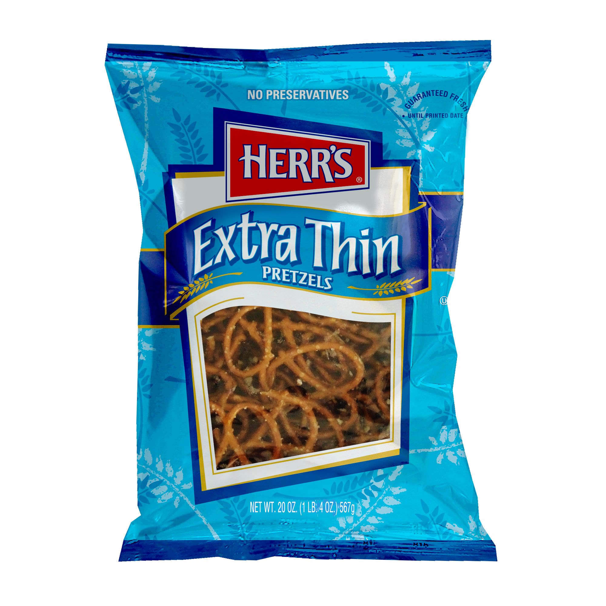 HERRS Extra Thin Pretzels 20 oz.