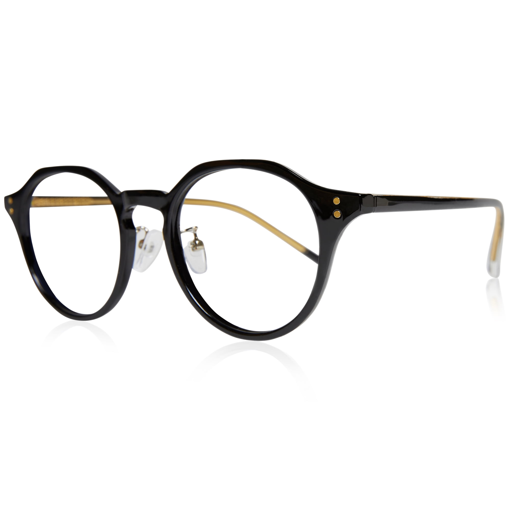 Blue Light Blocking Glasses | Lightweight Eyeglasses Frame | Computer Game Glasses | Relieve Eye Strain From Digital Devices and Gaming | Glasses for Men & Women