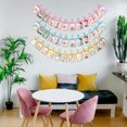 thumbnail image 4 of 16.4ft Baby Photo Banner for Newborn 12 Month Growth Picture Display Hanging Sign Garland Growth, 4 of 7