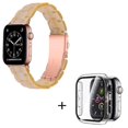 thumbnail image 1 of Wrist Straps For Apple Watch Series 3/2/1 42mm Smart Watch Strap 3 Beads Resin Replacement Wrist Ban, 1 of 4