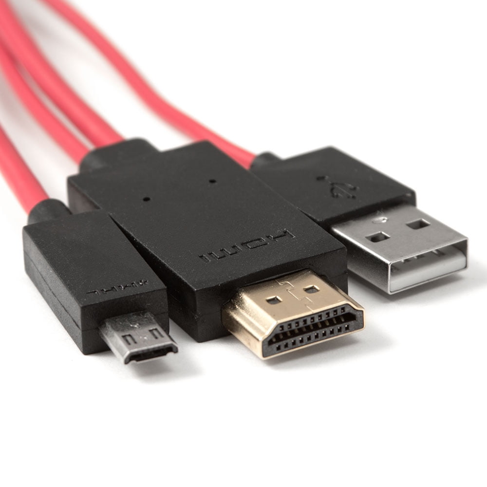 MHL Adapter Cable Micro USB to HDMI for Samsung Galaxy S3 S4 & Note 2 .