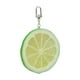 thumbnail image 2 of Llavero de frutas | Diseños monos de fresa, piña y sandía • Aleación metálica duradera • Mochila y bolso accesorios • Regalo divertido para amigos, parejas • Estilo caprichoso, pack individual, 2 of 7