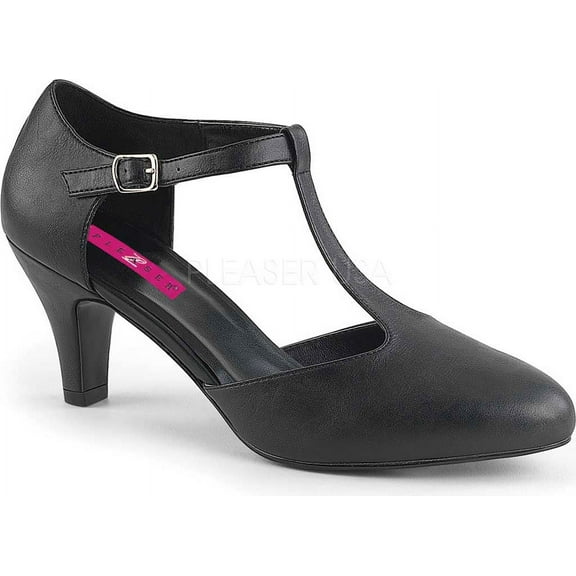 Women's Pleaser Pink Label Divine-415 T-Strap Pump