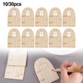 thumbnail image 2 of Garden Patio Decorations Mini Fairy Doors Garden Patio Easy To Install Exquisite Decoration Long-lasting Beauty 10pcs, 2 of 4
