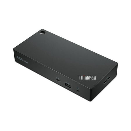 Lenovo - ThinkPad Universal USB-C Smart Docking Station - Black