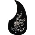 thumbnail image 1 of Plaque de Protection Anti-Rayures pour Guitare Folk Acoustique Auto-Adhésive Plaque de Protection Fine Installation Facile, 1 of 8