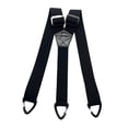 thumbnail image 1 of Tirantes elásticos y resistentes para hombre, accesorios de disfraces, ajustables y cómodos de 3,8 cm (1,5 pulgadas). Ganchos negros de 3 mm, 1 of 8
