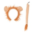 thumbnail image 4 of Conjunto de orejas y cola de león, disfraz de león de Halloween para festivales de niños y niñas, 4 of 9