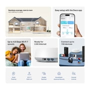 TP-Link Deco WB9600 Dual Band Wi-Fi 7 Whole Home Mesh Router System, 2-Pack, Covers up to 4,600 sq. ft., Connects 150+ Devices, Works with All ISPs - Deco WB9600