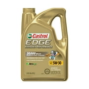 (3 pack) (3 Pack) Castrol Edge Extended Performance 5W-30 Advanced Full Synthetic Motor Oil, 5 Quarts