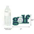 thumbnail image 5 of Big Dot of Happiness Par-Tee Time - Golf - Shaped Fill-in Invitations - Birthday or Retirement Party Invitation Cards with Envelopes - Set of 12, 5 of 6
