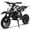 Black, variant on MotoTec DB-01 50cc 2-Stroke Kids Gas Dirt Bike Black