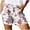 Hot Pink, variant on Womens Shorts Womens Drawstring Shorts Summer Elastic Waist Lightweight Casual Shorts With Pockets