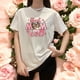 thumbnail image 3 of Playera Blusa De Best Mom Ever Moda Fashion Para Mujer Color Blanco Talla Chica Marca Emil SaEs, 3 of 4