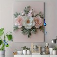 thumbnail image 4 of Qisvanset Framed Canvas Wall Art 12x16 Inch Baby Girl Baptism Dedication Nursery Wall Art Gift, 4 of 5