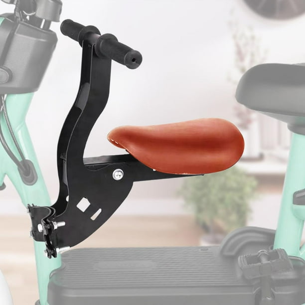 Asiento de bicicleta montado en la parte delantera/portátil