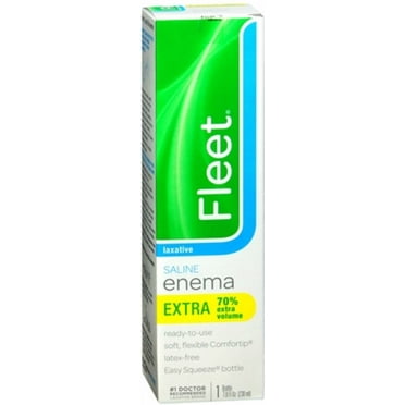 Fleet Extra Cleansing & Relief Enema 7.80 oz (Pack of 4)