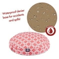 thumbnail image 4 of Majestic Pet | Links Round Pet Bed For Dogs, Removable Cover, Coral, Medium, 4 of 5