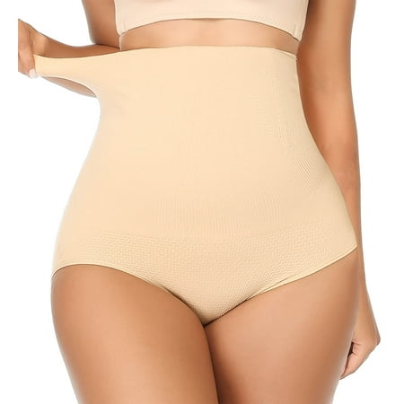 Vaslanda Tummy Control Shapewear Panties for Women High Waisted Body Shaper Underwear Girdle Panty Seamless Shapewear