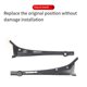 thumbnail image 3 of Front Windscreen Wiper Motor Cover Cowl Trim Hood Water Guide for E36 4 Door 1992-1998 51711960843 51711960844, 3 of 5