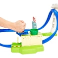 thumbnail image 5 of Hot Wheels Mario Kart Circuit Slam Vehicle Playsets with Mattle Blue Car Toy, 5 of 16