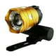 thumbnail image 3 of Luz delantera recargable para bicicleta, luces LED delanteras para bicicleta, 3 opciones de modo de luz, Oro, 3 of 9