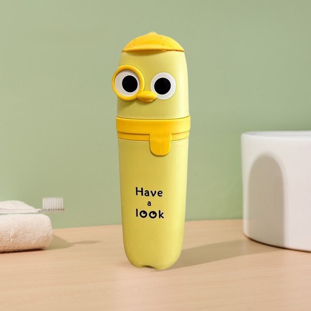 Hogar y cocina, baño, estuche portátil para cepillos de dientes de viaje, tubo para cepillos de dientes lavable y transpirable, estuche protector para cepillos de dientes, organizador dental de plásti