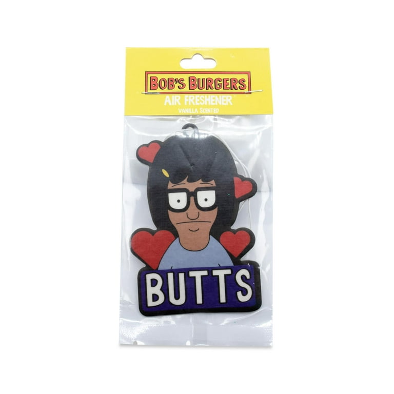 Bobs Burgers Butts Air Freshener, Vanilla Scent