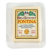 Belgioioso Fontina Cheese Wedge, 5OZ, 12 Pack