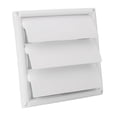 thumbnail image 1 of Fresh Air System 6inch Plastic Vents Single-Layer Return Air Shutter Vents, 1 of 5