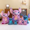 thumbnail image 4 of Peluche de Lilo & Stitch de Disney de gran tamaño, 30/45/60/80 cm, muñeco de Stitch suave, decoración de habitación Kawaii, juguetes de almohada, regalo de Navidad para niña, 4 of 5