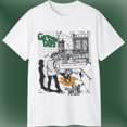 thumbnail image 1 of Rare Vintage 1994 Green Day Alley Pissing Shirt - Sand - M, 1 of 2