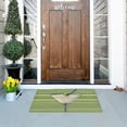 thumbnail image 5 of Yayeee Doormat for Inside 20"x32" Absorbent Low-Profile Washable Non-Slip Rubber Backed Entryway Rug, Green Martini Glass, 5 of 8
