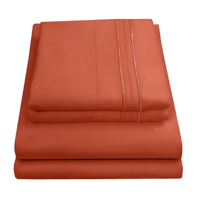 Sábanas Sweet Home Collection Supreme Queen Rust